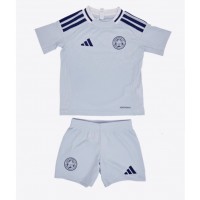 Maglia Calcio Leicester City Terza Divisa Bambino 2024-25 Manica Corta (+ pantaloncini)